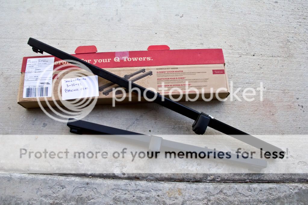 CA Yakima Q Stretch Kit (Coupe Roof Rack Adapter) 8th Generation